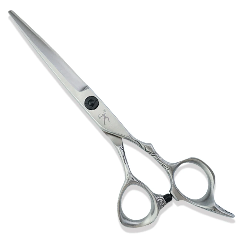 Titan high quality big screw thinning shears vg10 matte color  professional barber scissors