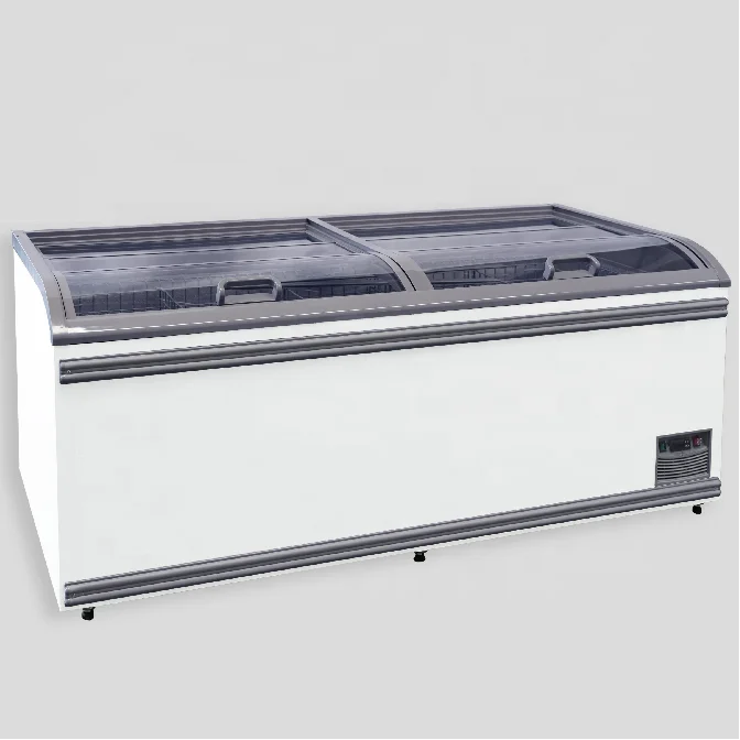 ZP21 Island Freezer - Asia Style Refrigeration Solution for Grocery Stores