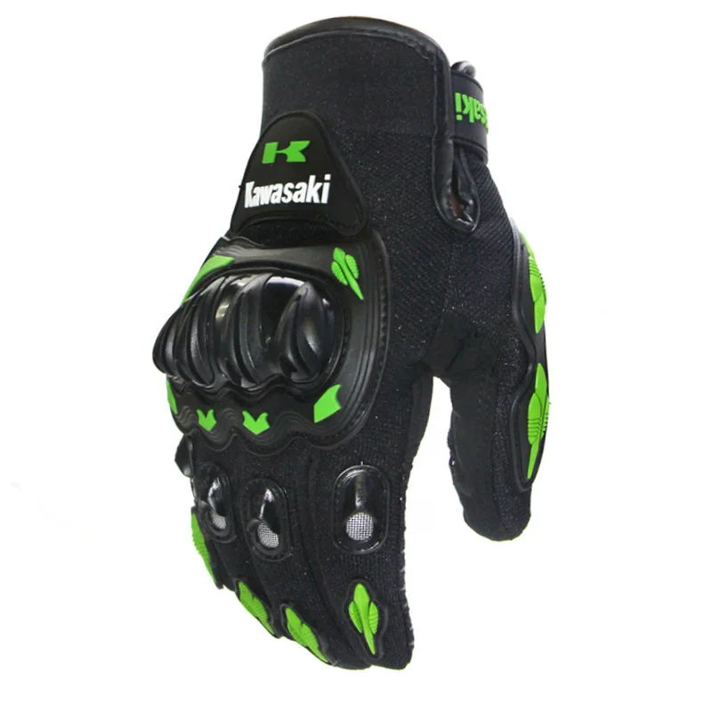 3D Sport Full-Finger Motorbike Motocross Gloves Waterproof Leather Cycling Racing Gloves for Bicycle Biker Style Protection