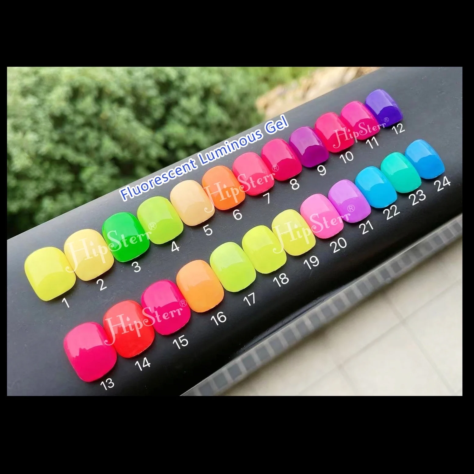 Hipsterr  8ml 10ml 12ml 15ml  New Released UV Gel Fluorescent Gel Neon Glow In The Dark UV Gel Polish