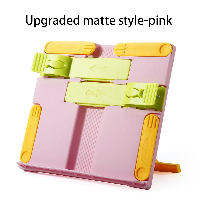 Portable Desktop Adjustable Book Stand For Books Folding Book Reading Stand Portable Bookstand