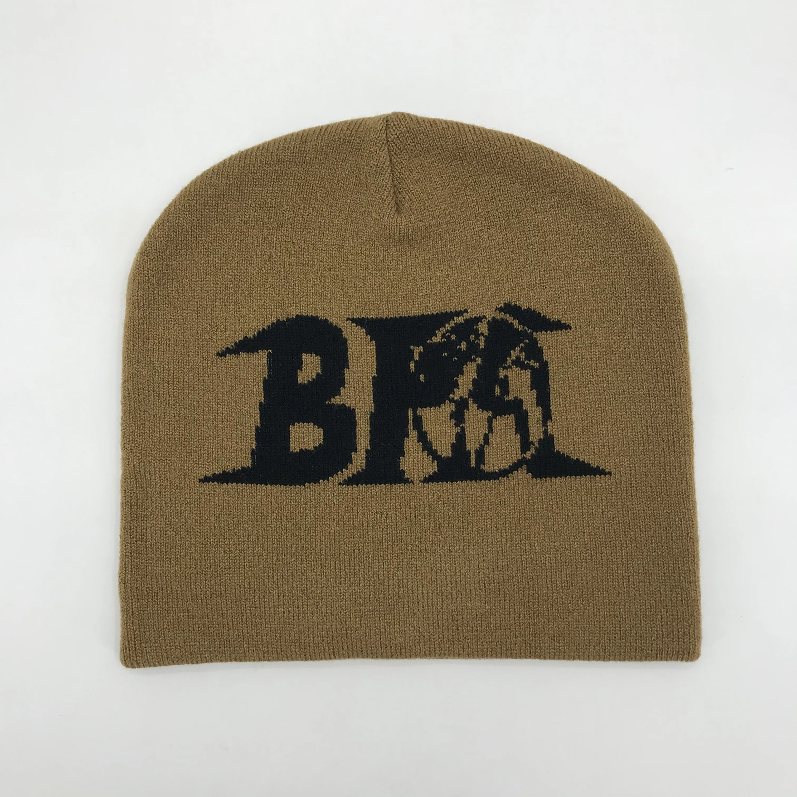 Unisex Custom Winter Hats High Quality Cotton Jacquard With Hip Hop Y2K Print New Style Warm Knitted Cold Cap for Outdoor Use