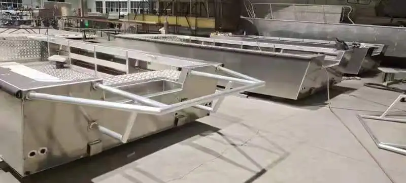  6m high quality aluminum landing craft cargo working boat for