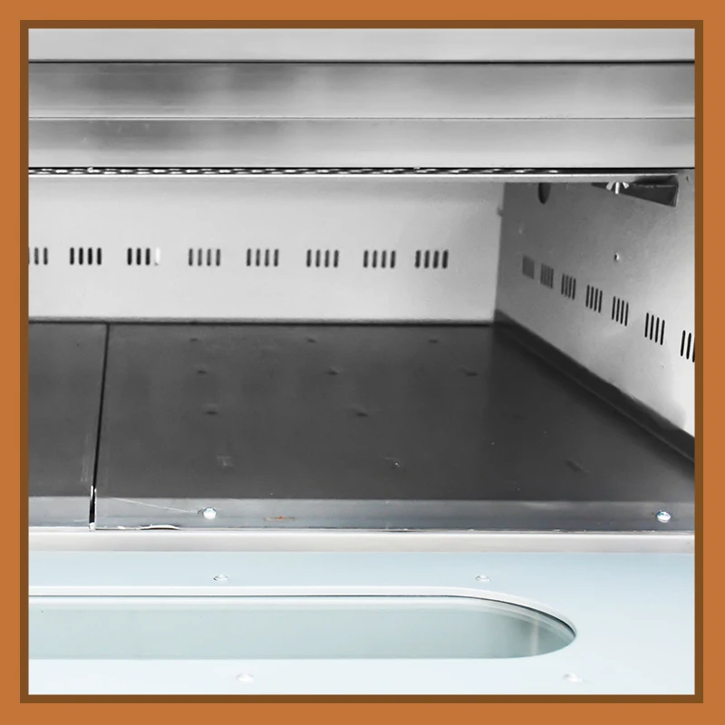 Chubao CB-Q102 customizable gas pizza oven 1 layer 2 tray high quality deck oven