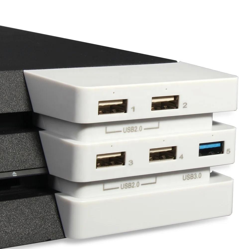 DOBE TP4-832W New Design USB Por Hub With Power Supply For PS4 Console