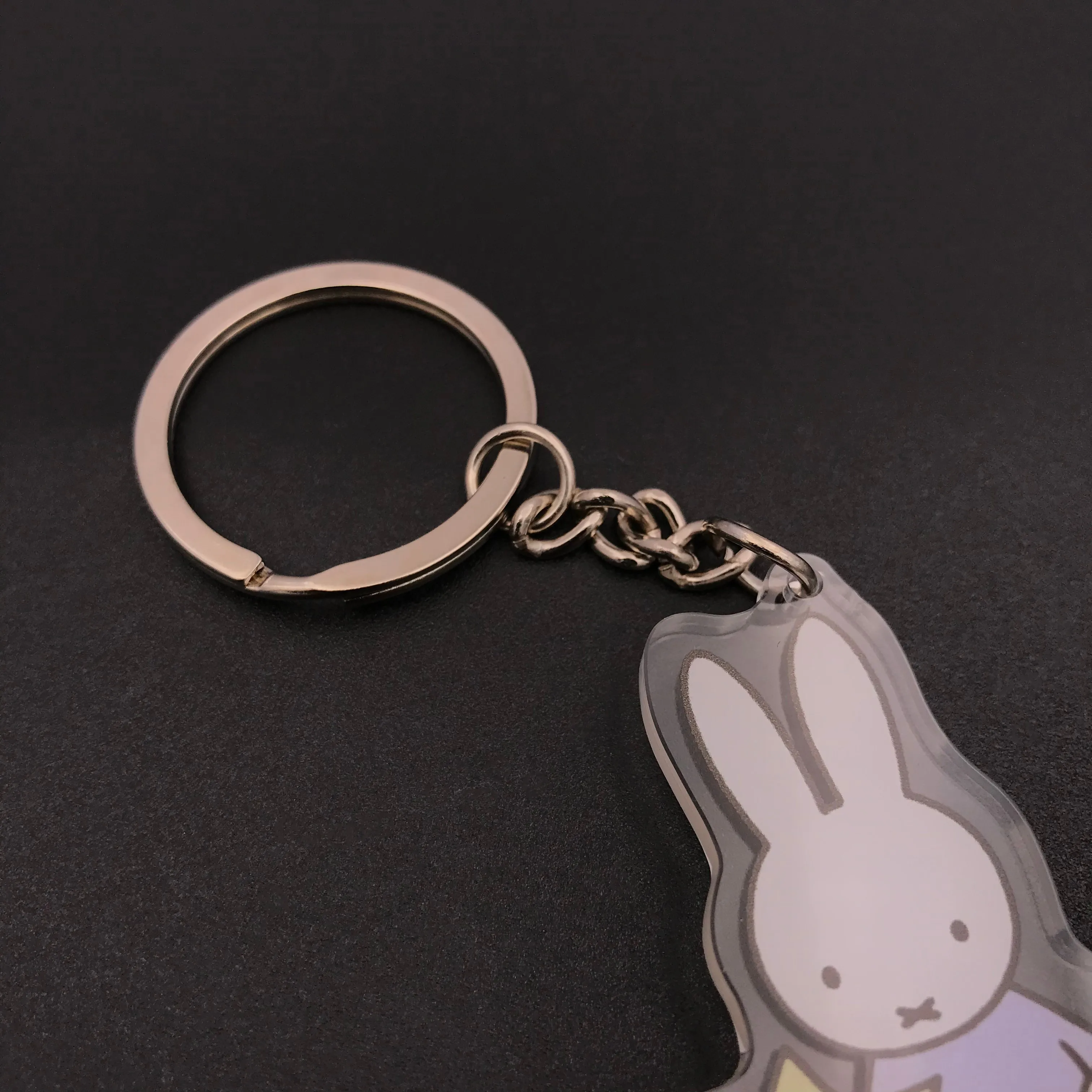 Promotional acrylic keychain ideal for marketing with custom logo or design great for corporate gifts or events