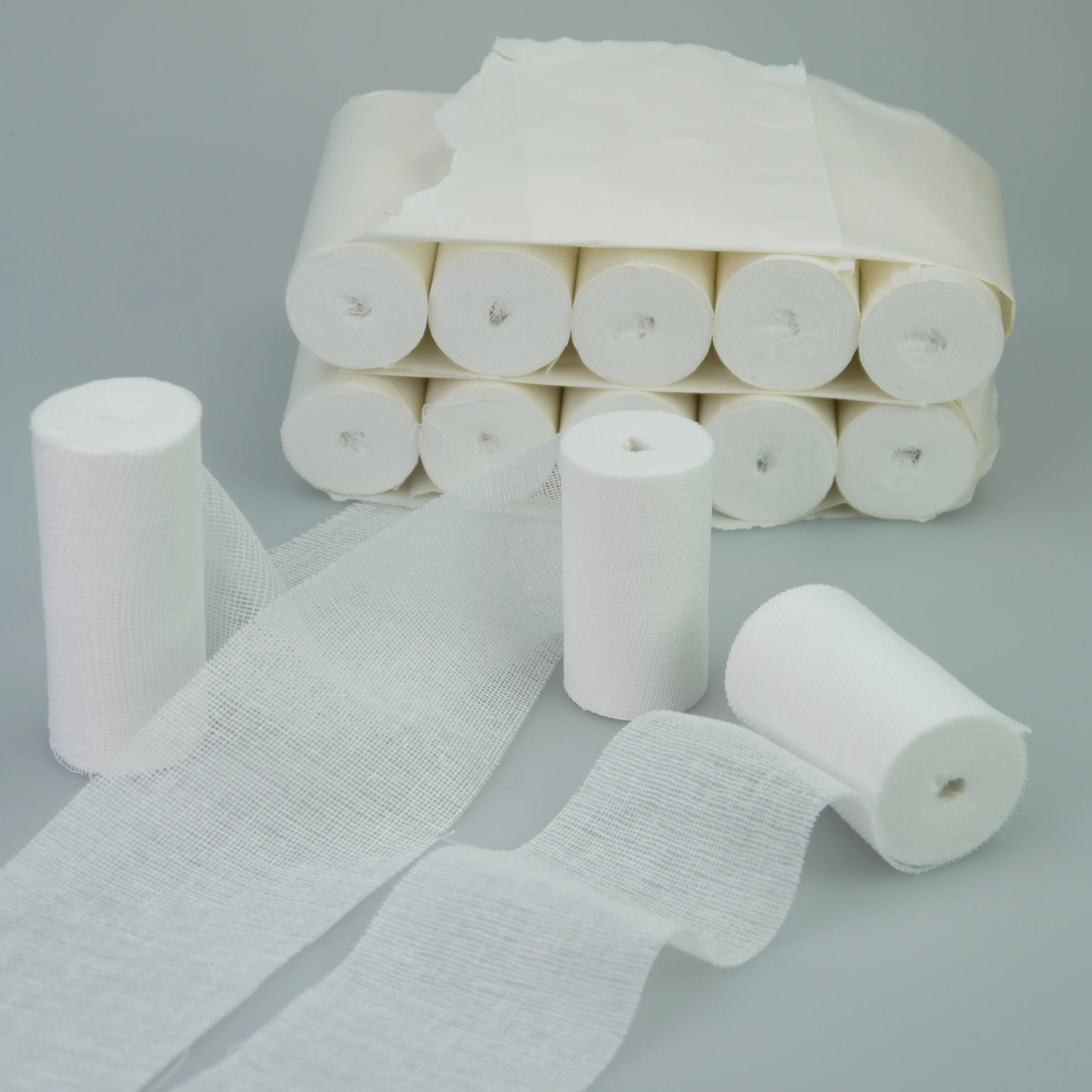 gauze bandage with width 5cm 7.5cm 10cm 15cm