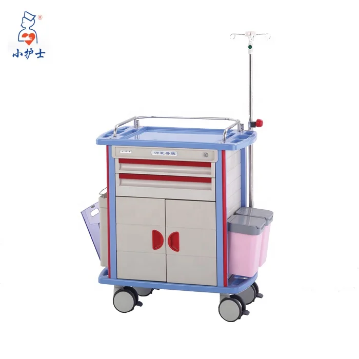
F-45C3 Medicine trolley, hot sell emergency trolley 