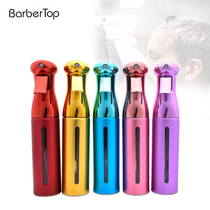 Aluminum and Plastic Electroplating Spray Bottles 300ML Continue Fine Mist Sprayer Cookhouse Garden Disinfect Nebulizer Tools