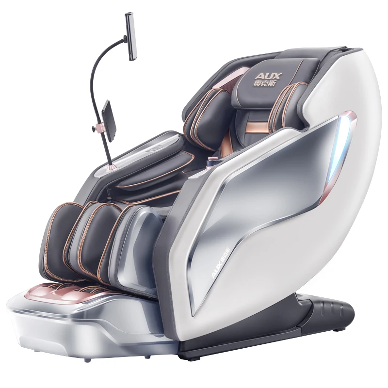 VCT Duouble Movement Customized PU Leather Massage Sofa Machine Musical Heating Sillon De Masajes Full Body Massage Chair