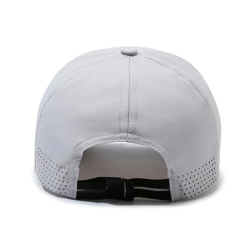 Spring and summer new quick drying hats outdoor sunshade breathable mesh soft top sports baseball caps for men and women