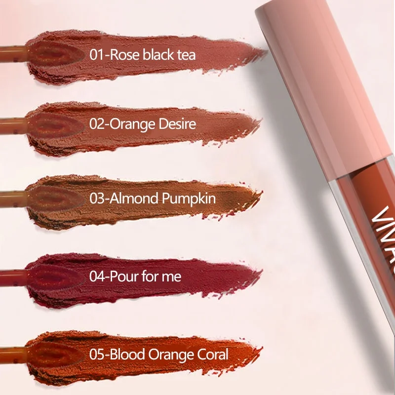 Organic High-end Lipgloss Private Label Wholesale Matte Long-lasting Lip Gloss