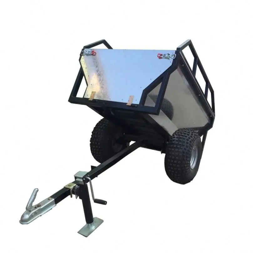 Best Selling Tipping Farm Cart Utilityforestry Avt Log Trailer Atv Timber trailer parts With Crane