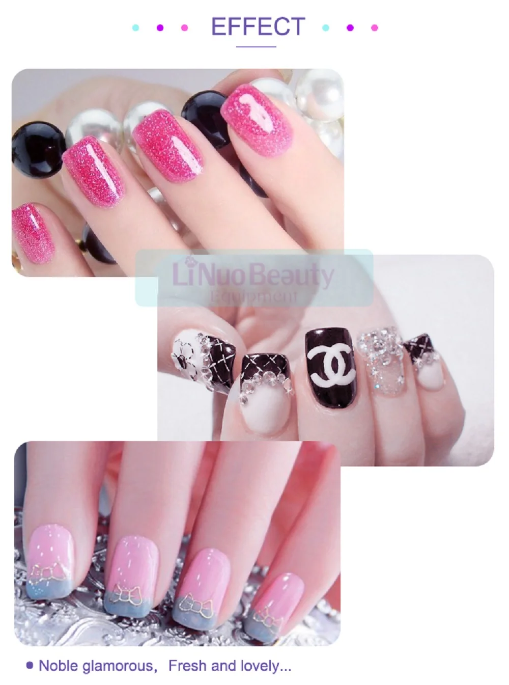 3D portable nail art print machine nail sticker printer polish beauty equipment five fingers digital photo nail art printer