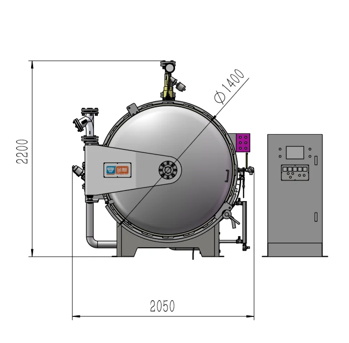 automatic canning food meat fish retort machine