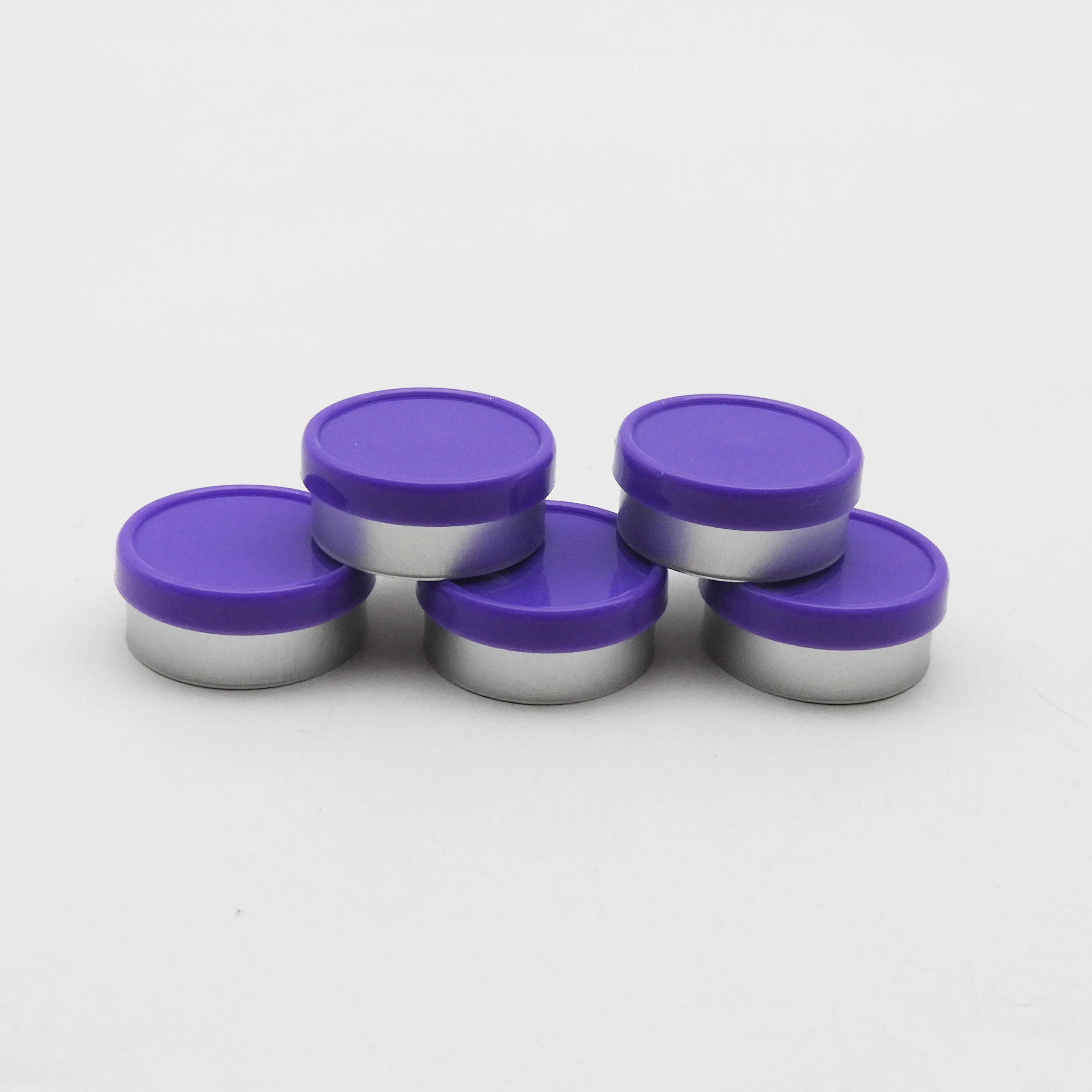 Custom logo 13mm 20mm aluminium vial cap flip top cap for vials