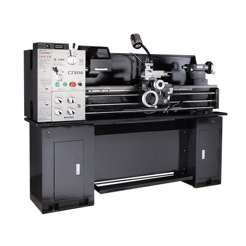 CT3510 metal lathe with cabinet 1000mm  manual lathe  for metal working