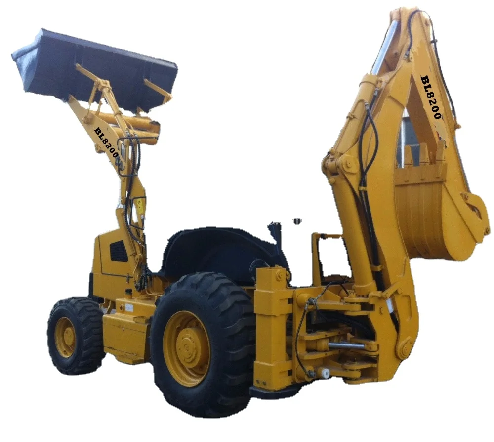 new style 4 WD hydraulic joystick operating tractor back hoe loader model wz30-25 with CE certification