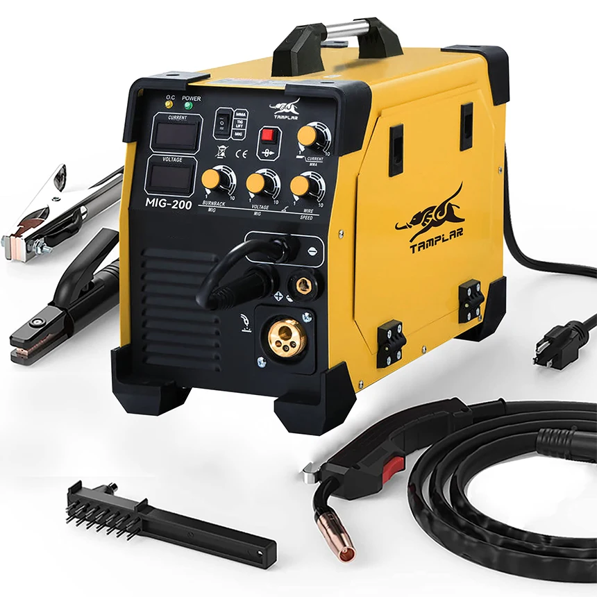 High quality portable mini IGBT mig welder gasless 5kg 3 in1 220V mma mig Lift-tig maquina de soldar