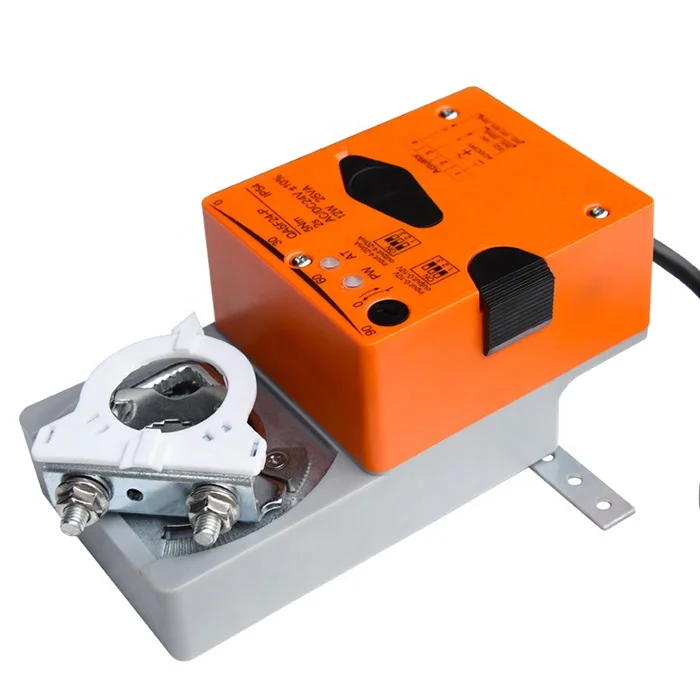5Nm analog adjustment motorized volume control damper round duct hvac analog dampers actuator