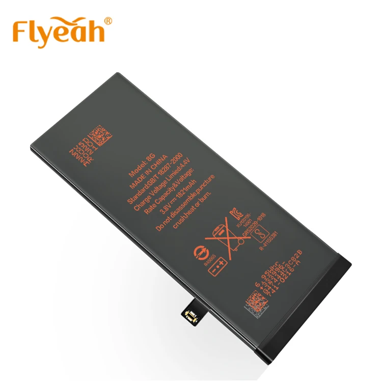 Wholesale standard capacity 2000mAh lithium Ion rechargeable battery for Iphone 8g