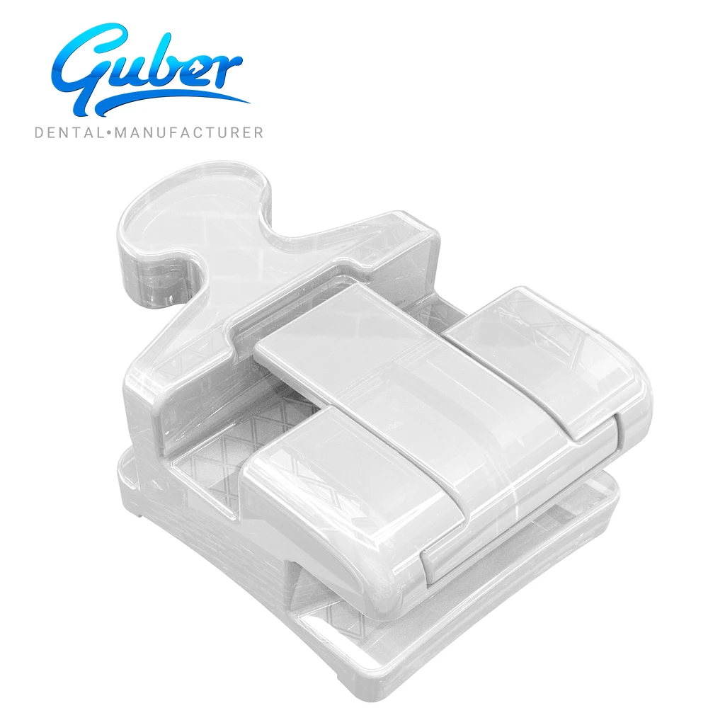 Orthodontic Ceramic Passive Self Ligating Bracket