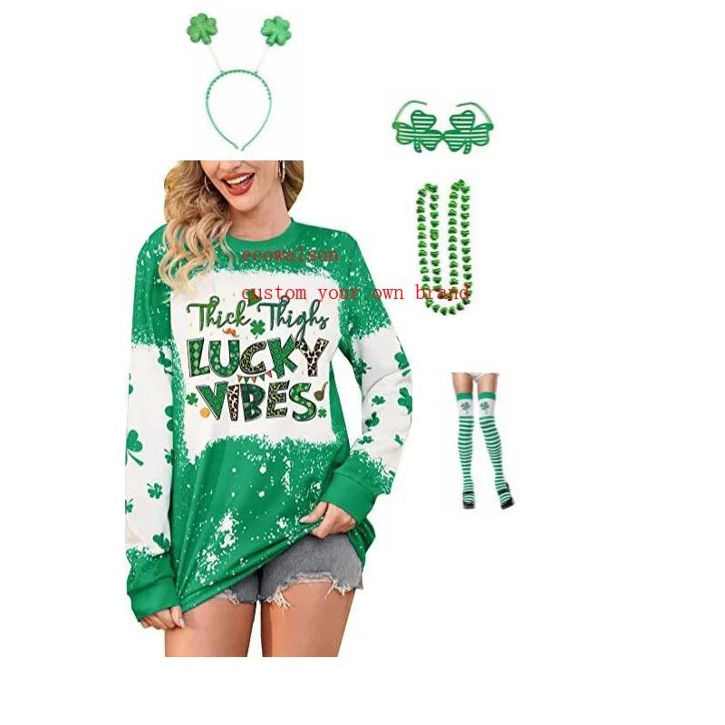 ecowalson  Adult Leprechaun Costume Women Saint Patricks Day Costume Women St Patricks Costume Women