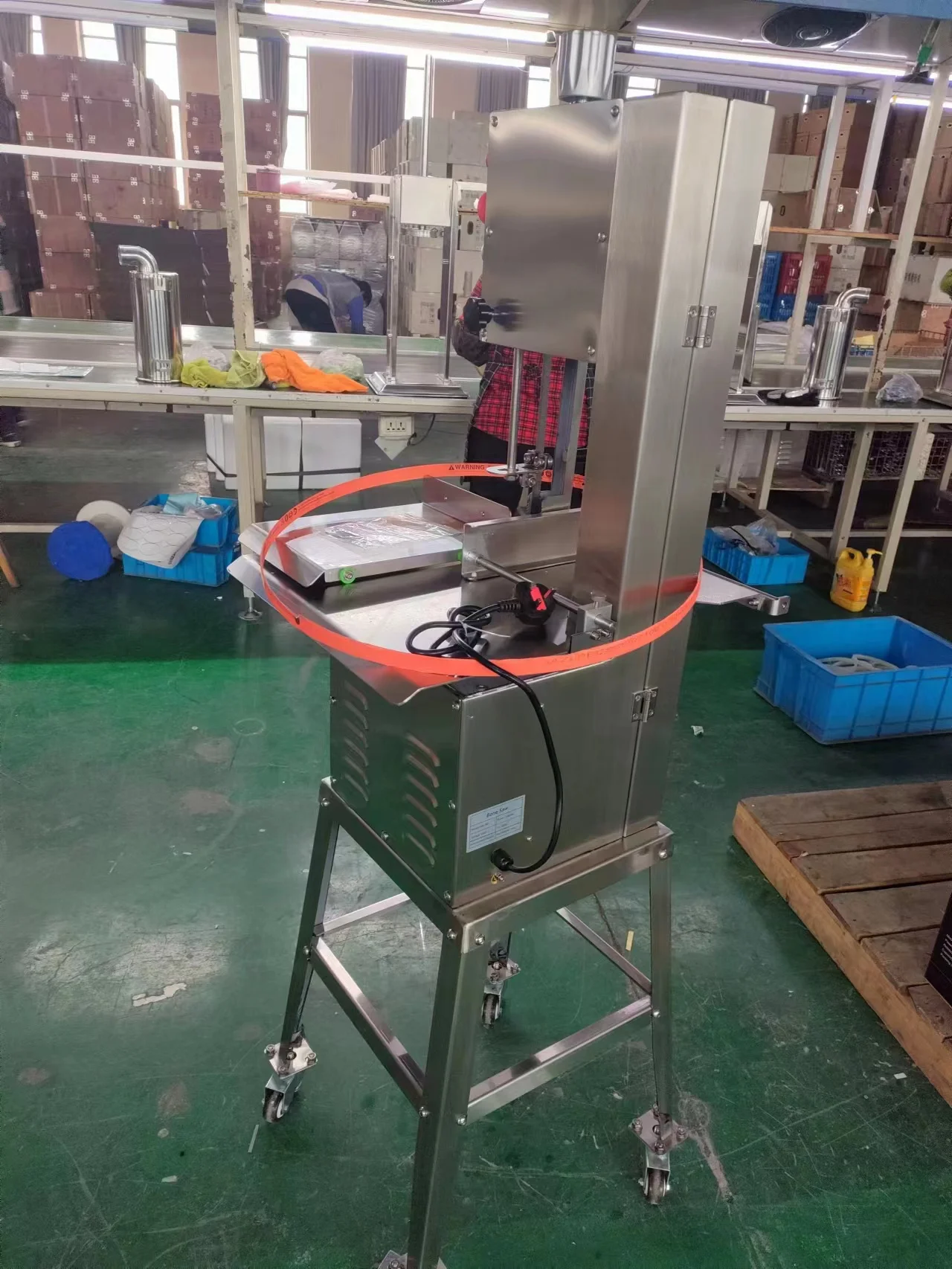 1500W Stainless Steel Pork Bone Cutter Meat Bone Saw Cutter Meat and Bone Cutter