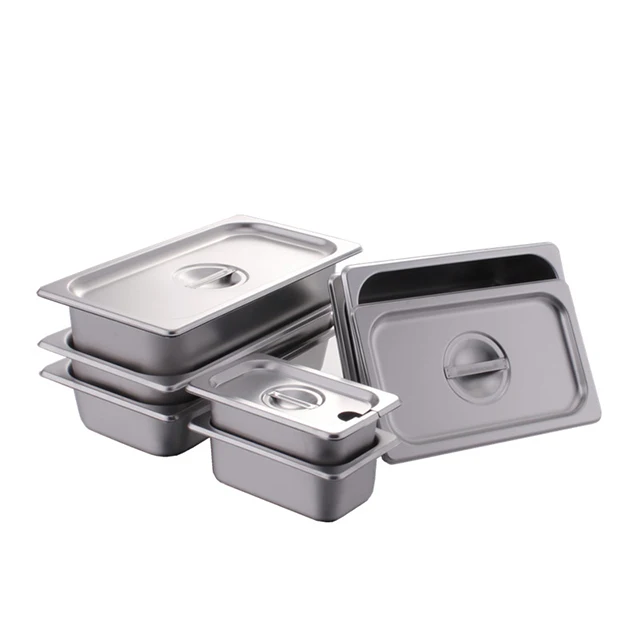 Factory Supply Professional Hotel Equipment Buffet Food Container Gastronorm 2/1 GN Pan