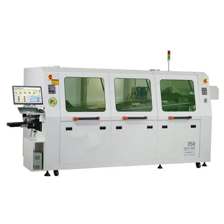 Dual Wave Soldering Machine 450 for LED driver, Dip line production line