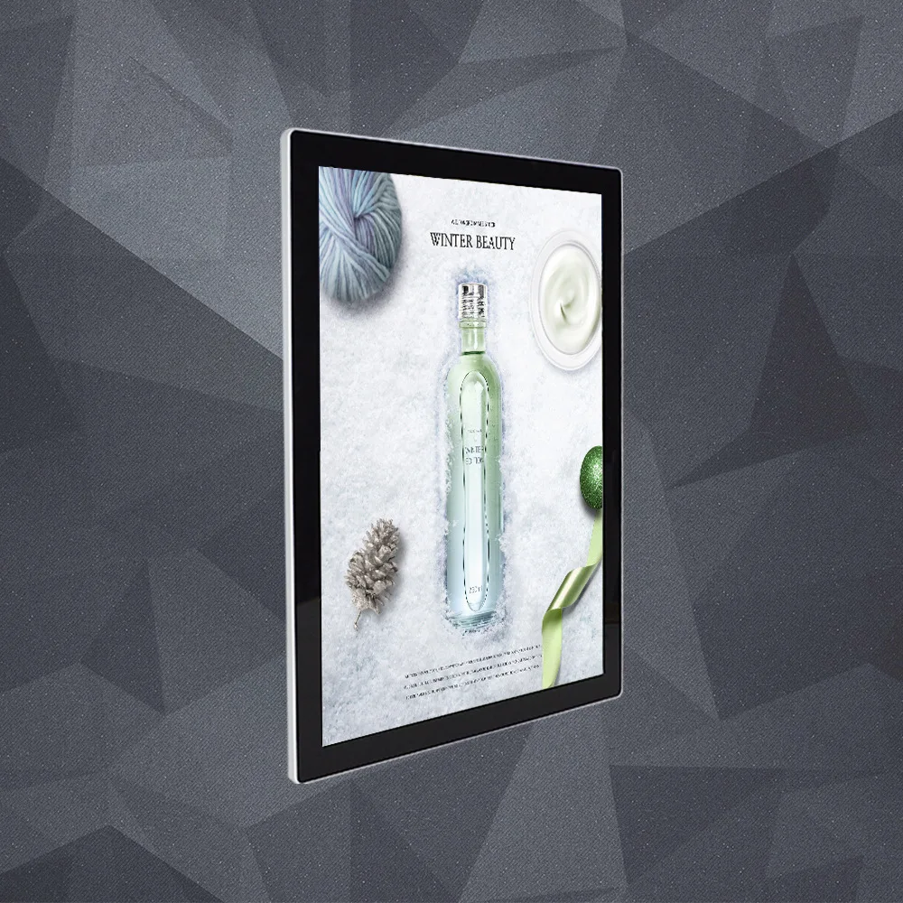 LED Menu Board Slim LED Light Box Custom Aluminum Acrylic High Brightness Thin Design Magnetic Light Box For A4 Size