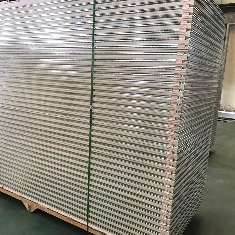 customizable eps fireproof boards insulated roofing material rock wool sandwich panel exterior