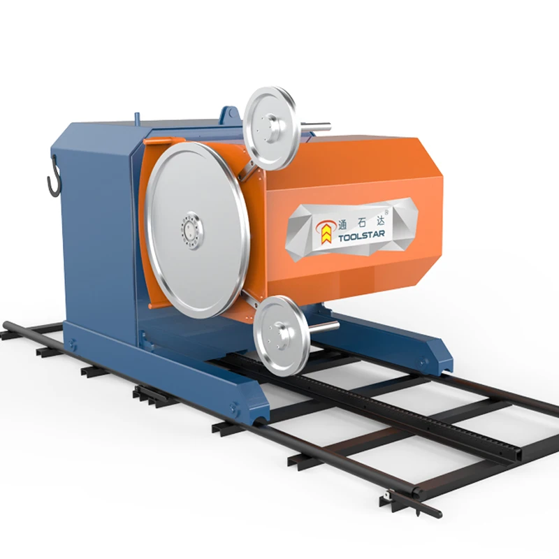 75KW Marble Granite Quarry Diamond Wire Saw Stone Cutting Machine,Mono Wire Machine for Stone Cutting