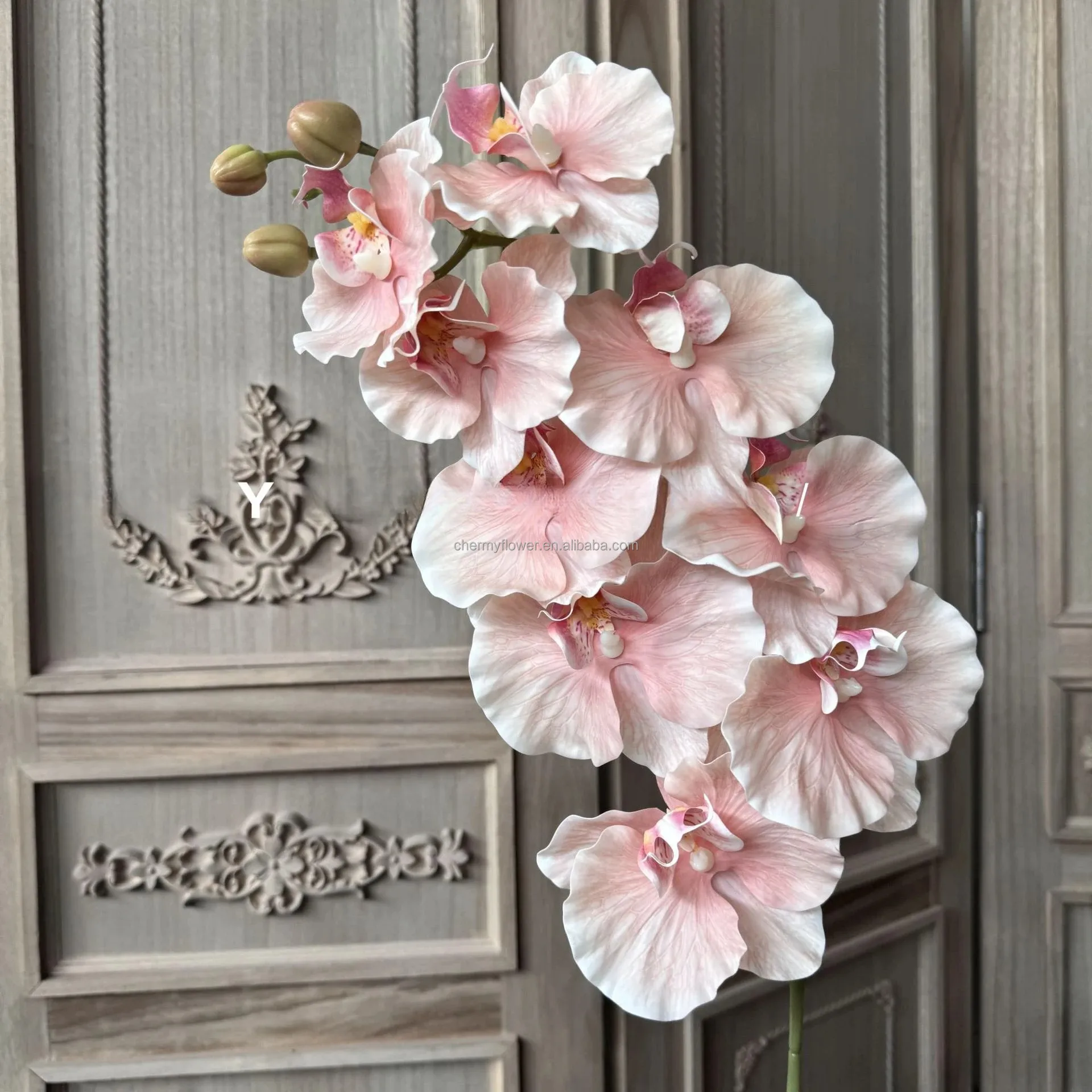 2024 New Wedding Party Decorative Flower High Quality Silk Orchid Fake Flower Wholesale