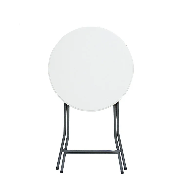 Cheap round folding banquet table for wedding event party, outdoor table and chairs