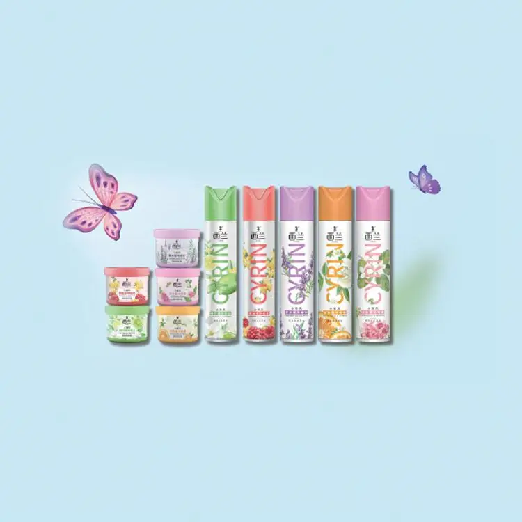 Good quality long lasting fragrance solid gel air freshener for car home