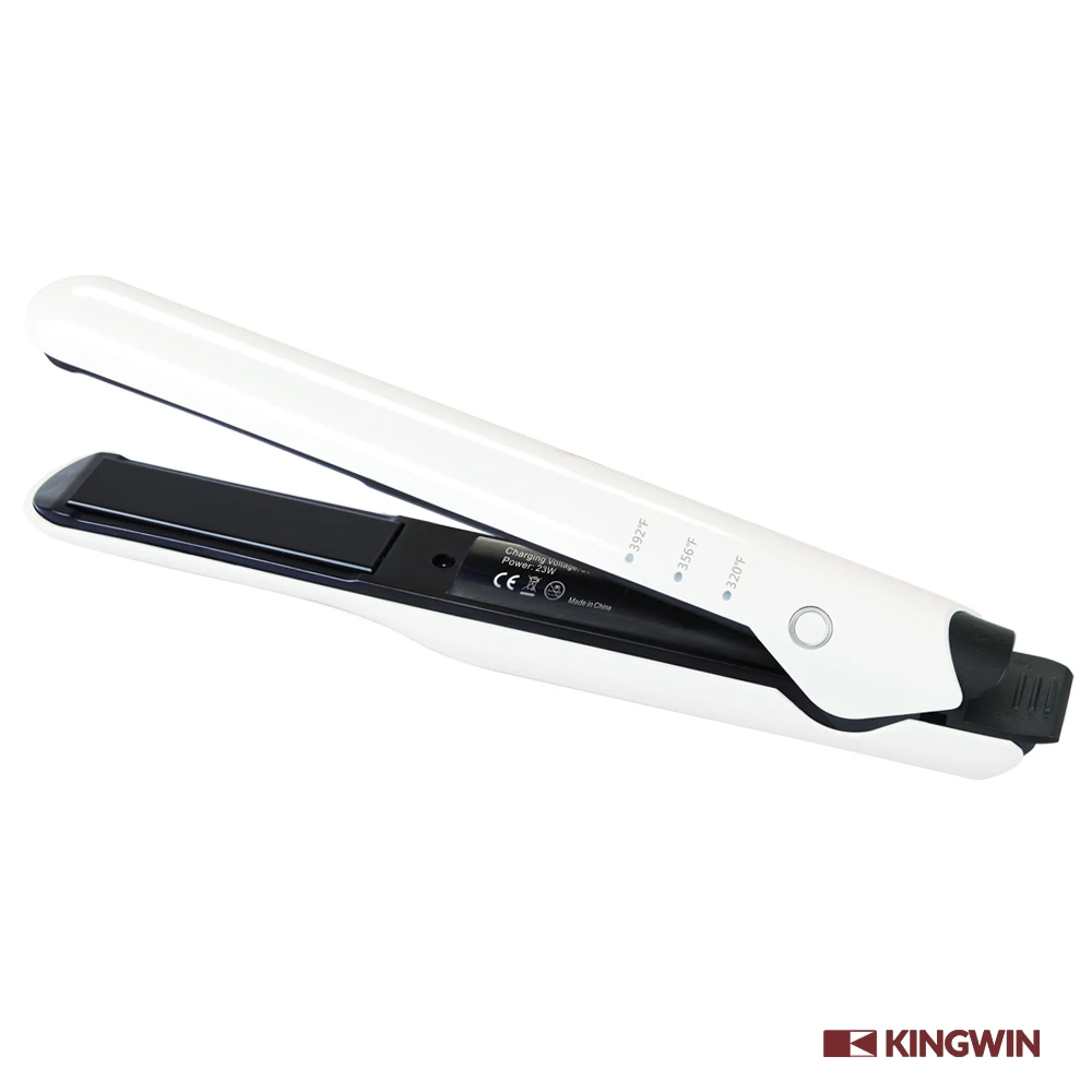 Ceramic flat iron ionic hair straightener