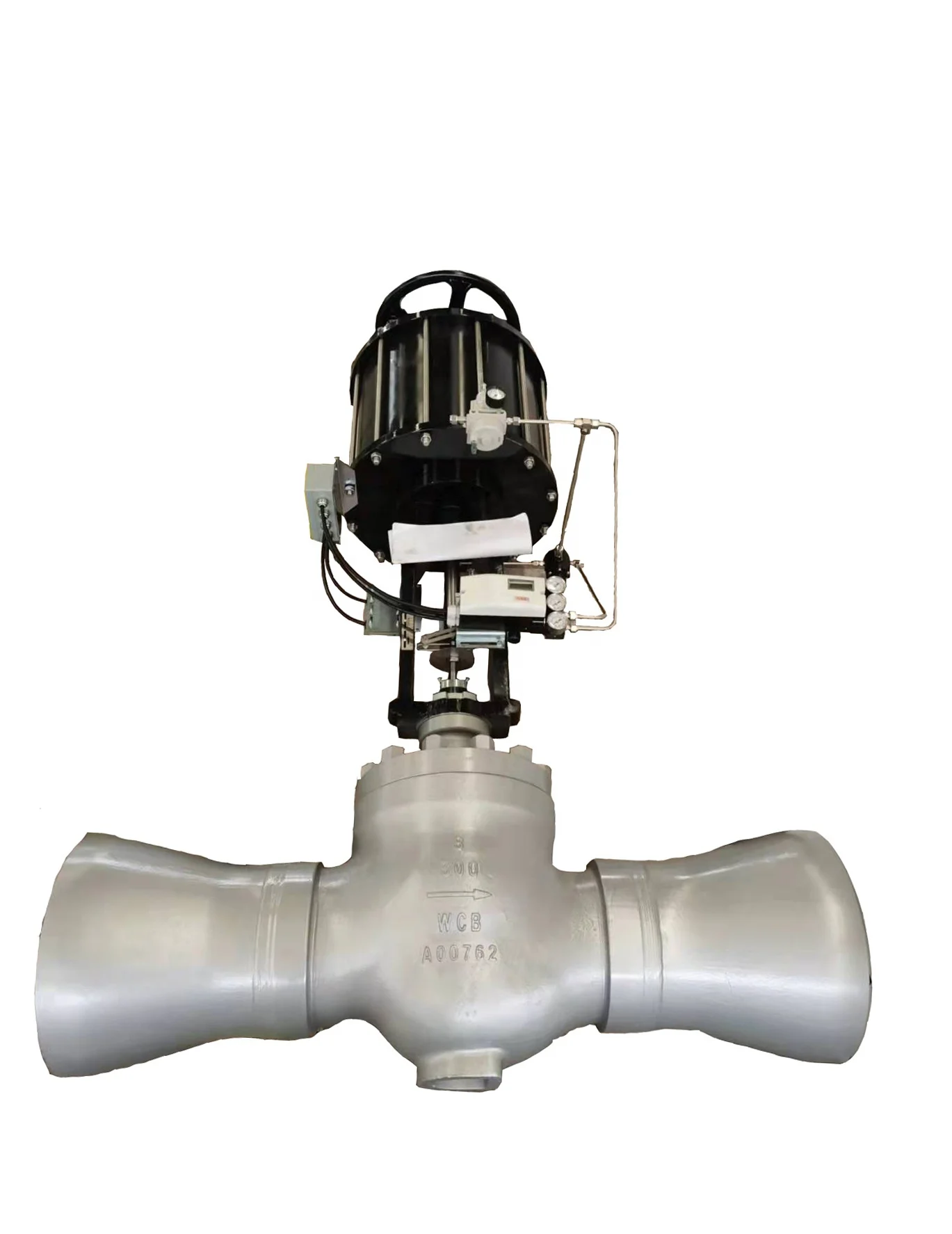 Cooling water control valves control the flow rate of cooling water in condensers to maintain the desired temperature