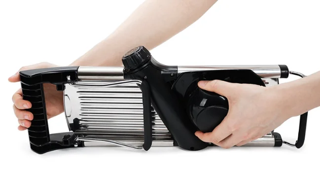  Регулируемый мандолины slicer овощерезка из нержавеющей стали для