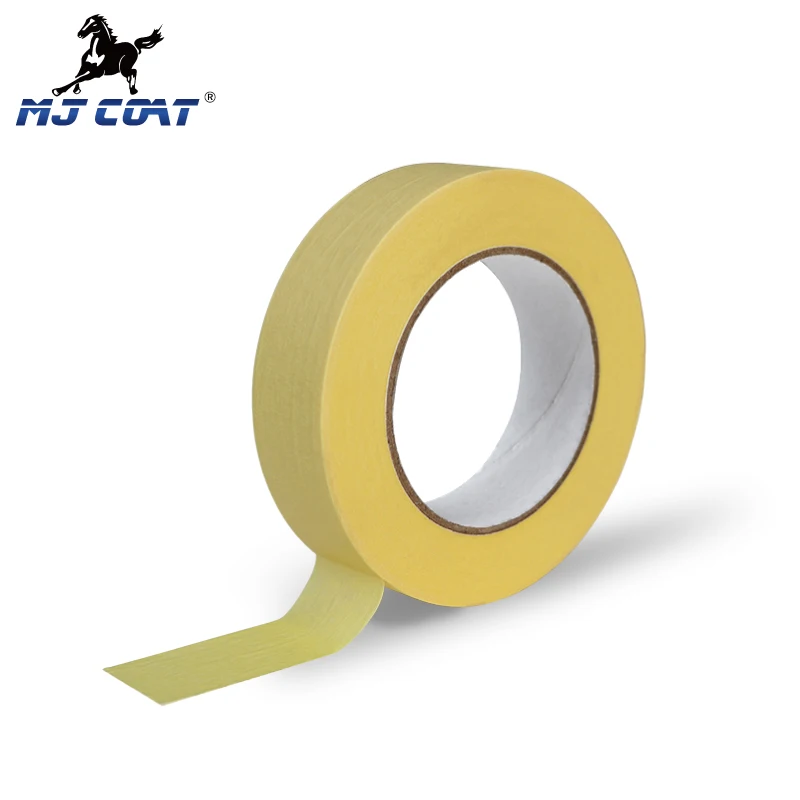 MJ Coat Car Paint Masking Tape For Car Refinishing Auto Car Masking Tape