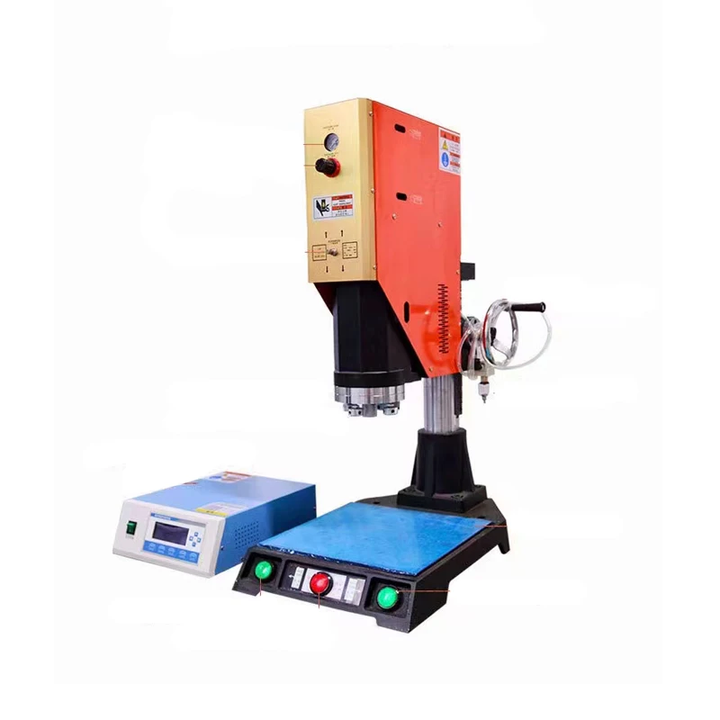 Ultrasonic ABS PP PC acrylic two half sides plastic ball toy welding machine