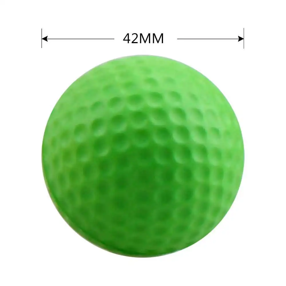 4.2cm Pu Indoor Golf Ball Durable Indoor Practice Training Professional Pu Foam Golf Ball