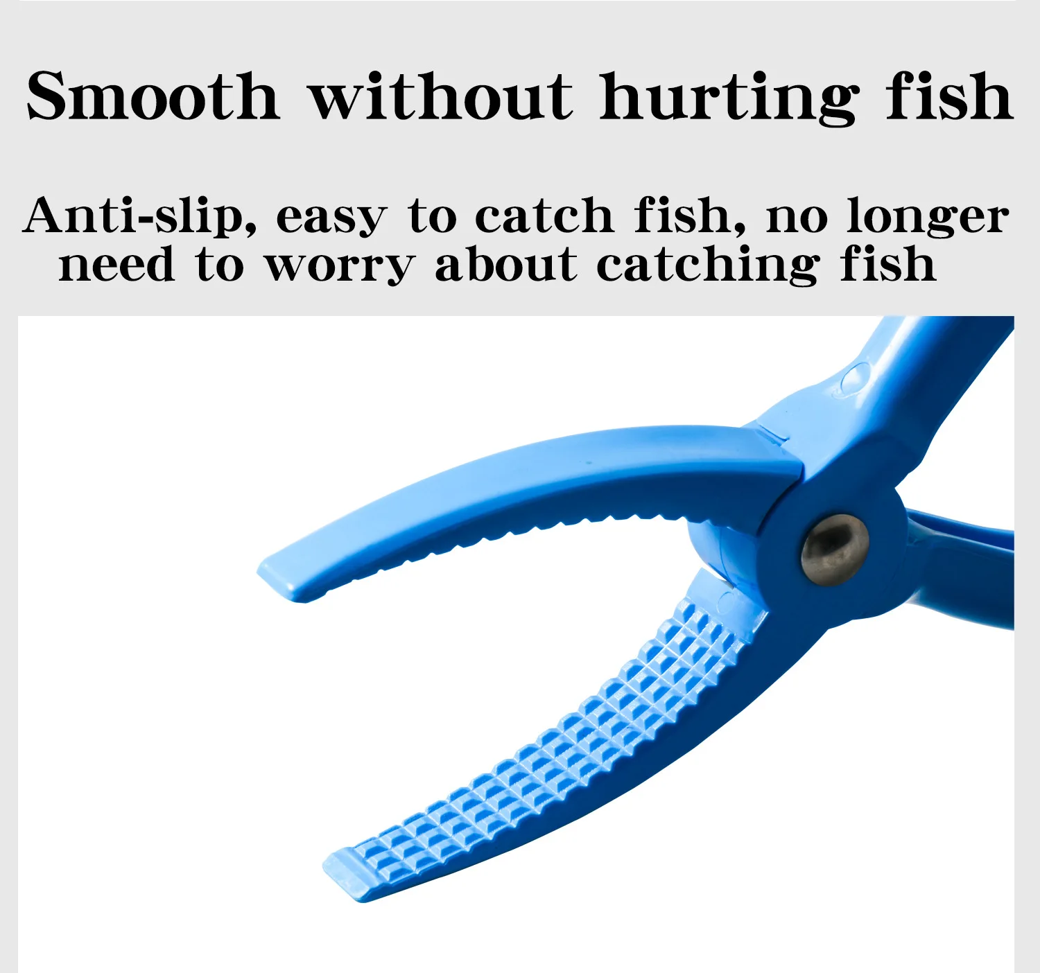 Plastic Floating Water Portable Fishing Gripper Fish Grip Lip Clamp Grabber Tool Fish Controller Fishing Plier