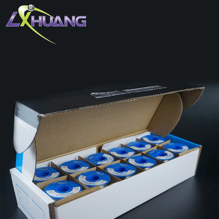 lichuang recommend solder wire OEM made in Chian flux cired welding wire 100-1000g welding wire electronics iron soldering