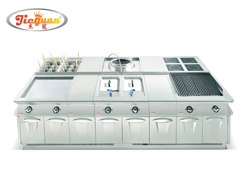 Cooking Equipment Restaurant Gas Stove Commercial Gas Range 4 Burners Gas Cooking Range