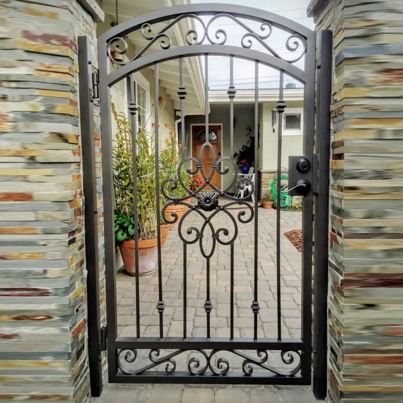 Professional Factory price garden ornaments design for steel gates,stainless steel main gate design for homes,steel country gate