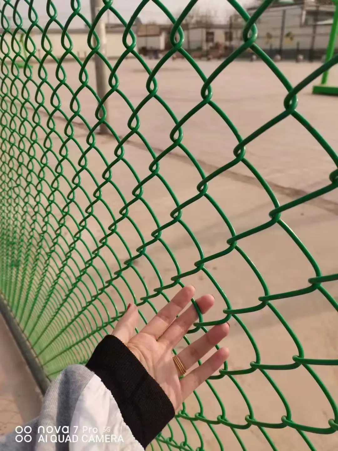 8 foot chain link fence wall diamond mesh cyclone fence chain link