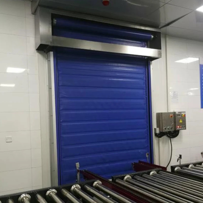 High Quality PVC Cold Storage High-speed Cold Storage Rolling Shutter Door