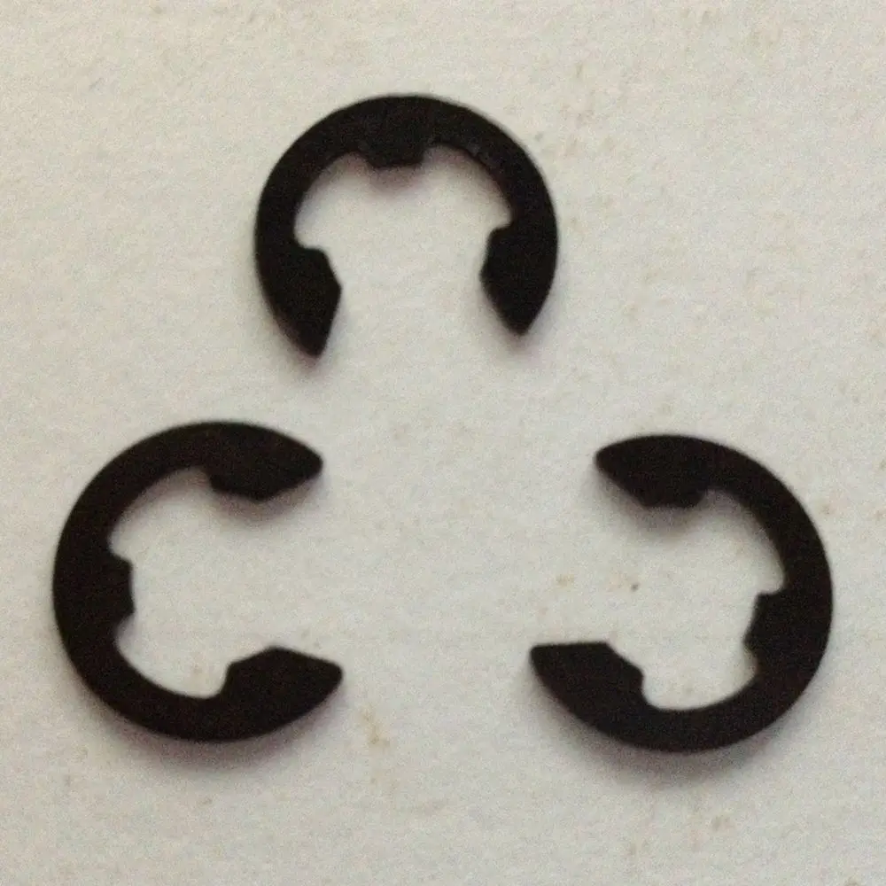DIN 6799 Stainless Steel Metal Black Steel Retaining Lock E-type Circlips for Shaft