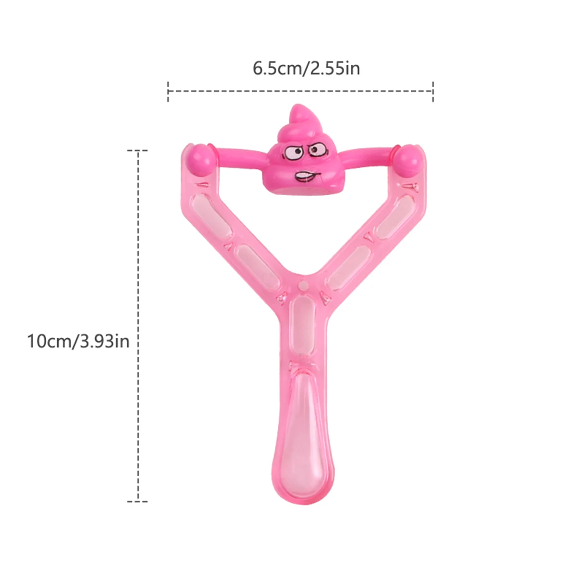 Hot sale Creative funny children tricky Children Vent Stress Relieve Toy Sticky Stool Game Creative Catapult Poop Slingshot Toy